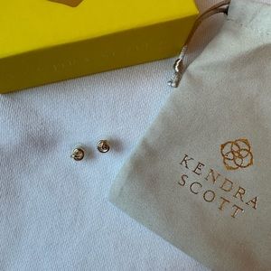 Kendra Scott Gold Knotted Studs